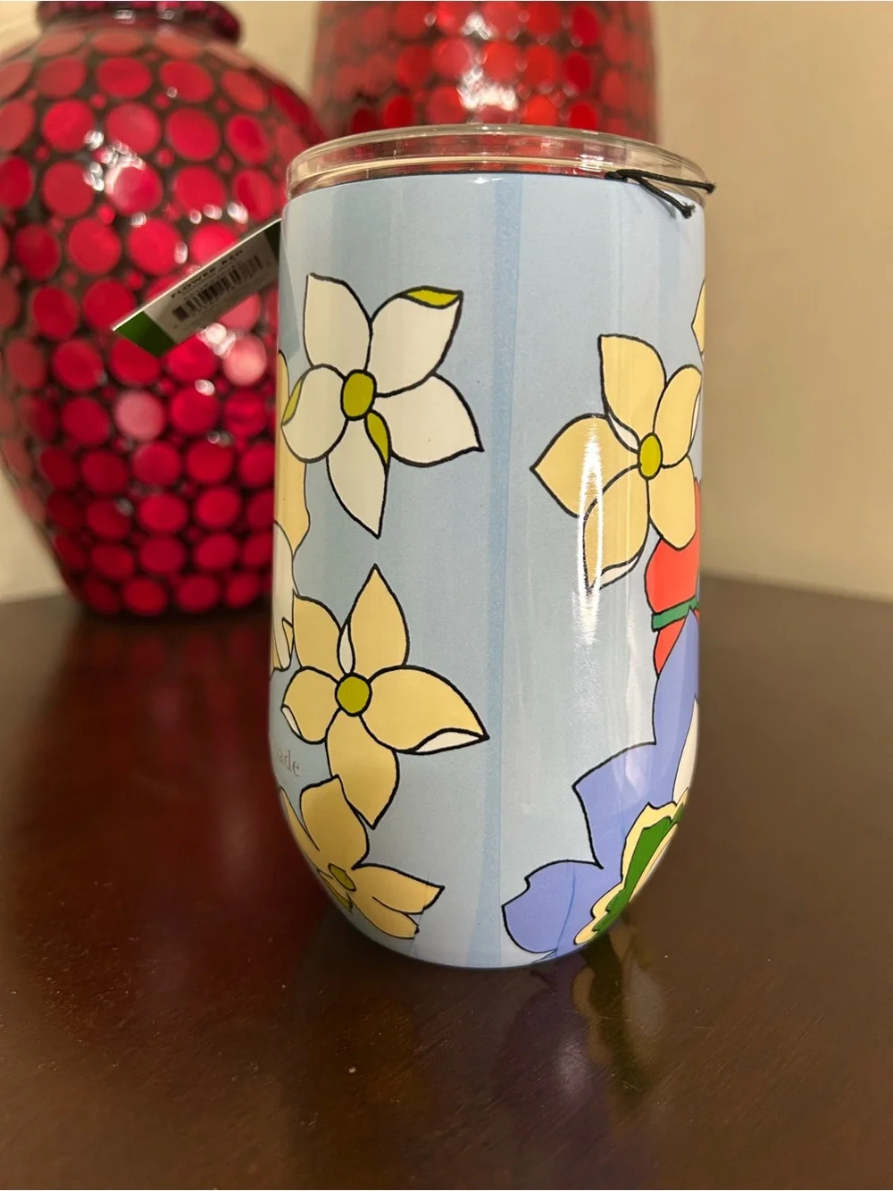 Kate Spade Flower Bed Stainless Steel Wine Tumbler